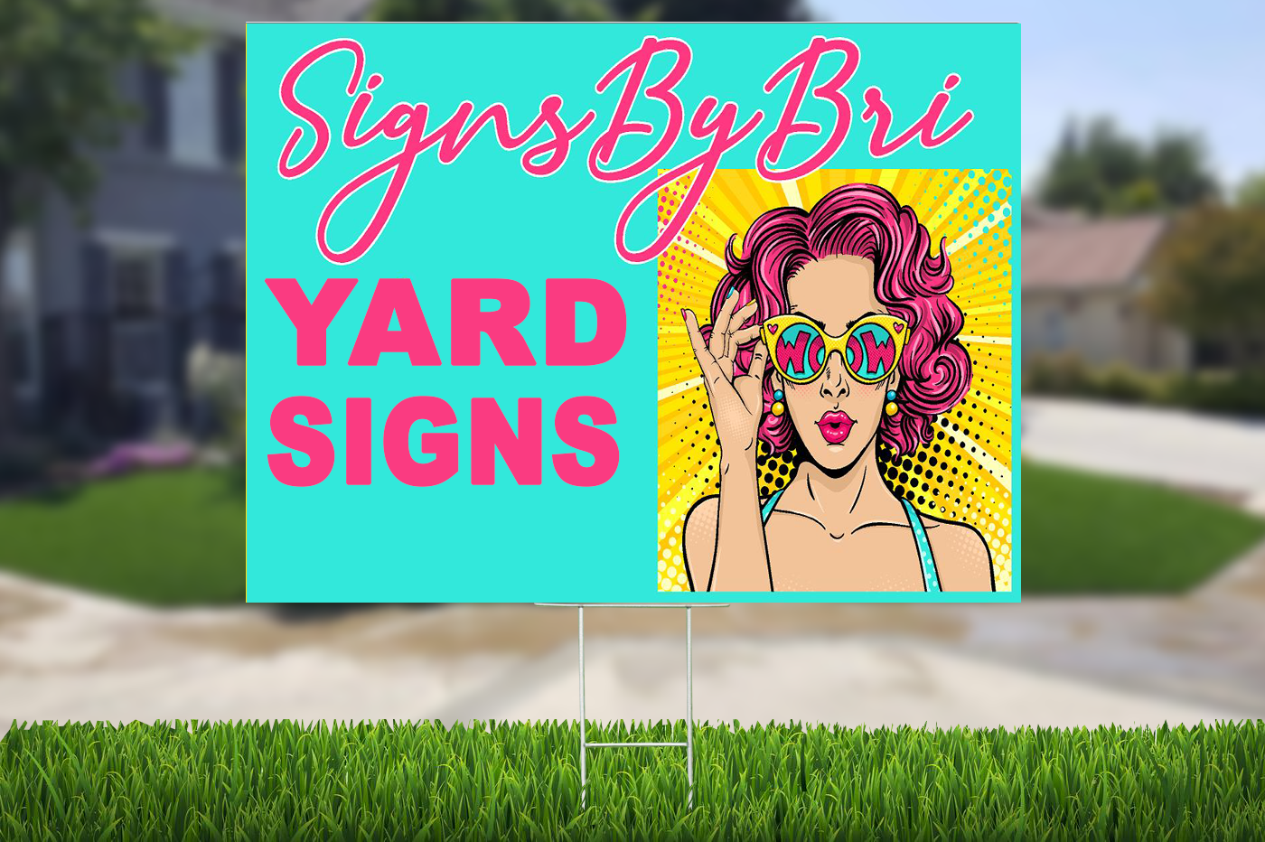 Custom Yard Signs SignsByBri